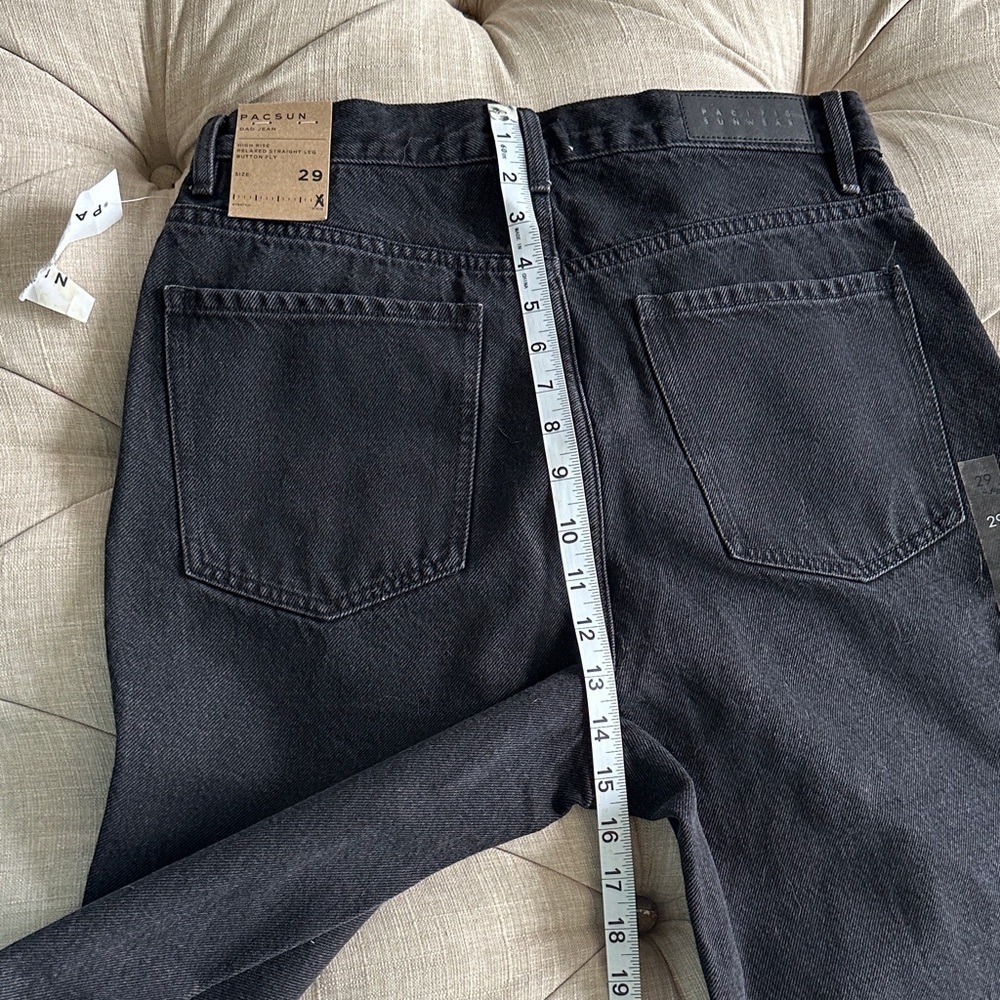 PacSun Charcoal Denim Pants - Picture 8 of 9